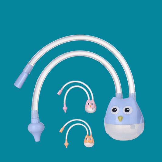 Aspirateur Nasal pour Bébé avec Design Hibou - bébémerveille