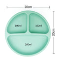 Assiette en Silicone Antidérapante pour Bébé - bébémerveille