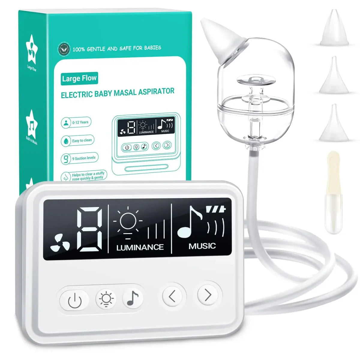 Aspirateur Nasal Électrique pour Bébé - bébémerveille