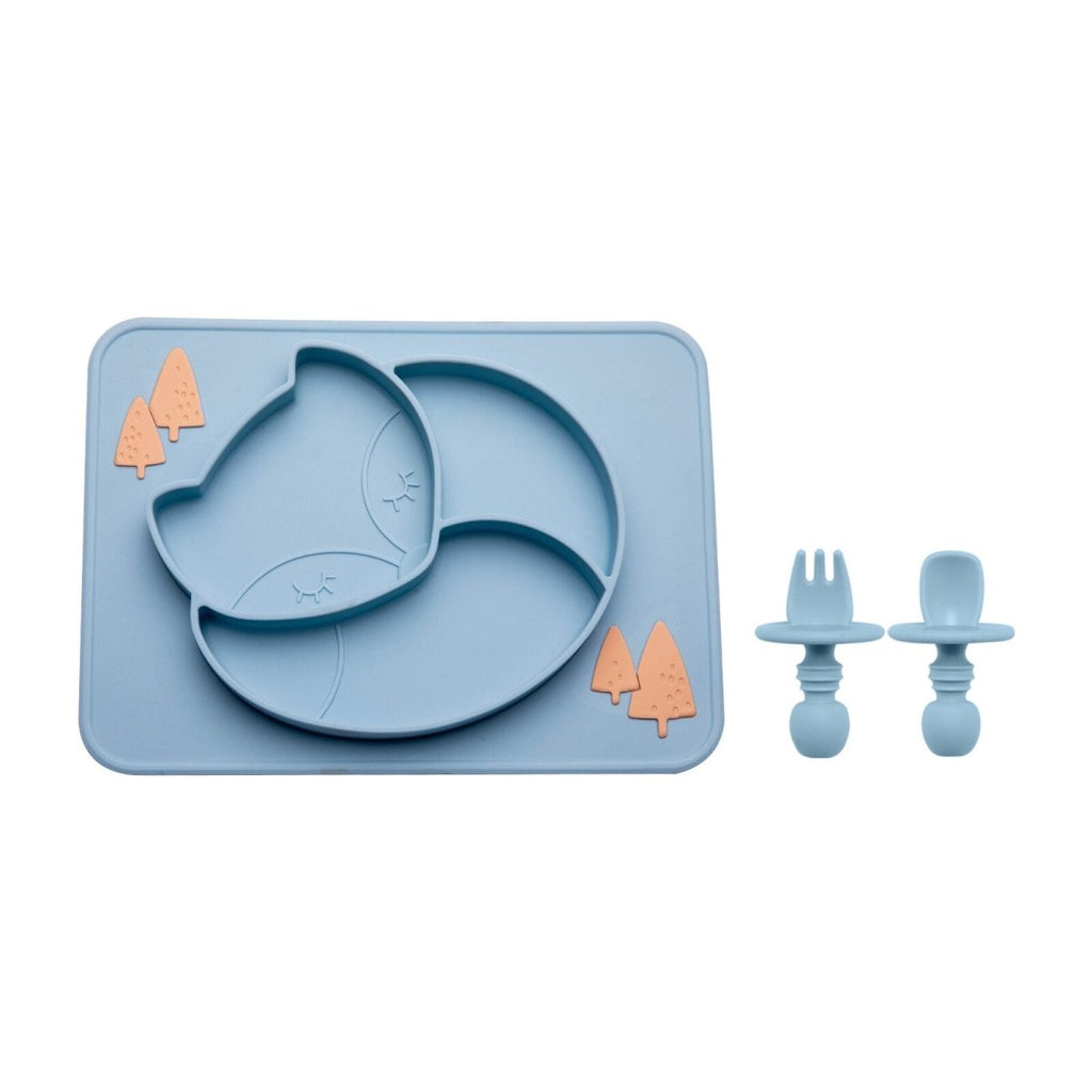 Assiette de Dîner en Silicone pour Bébé - bébémerveille