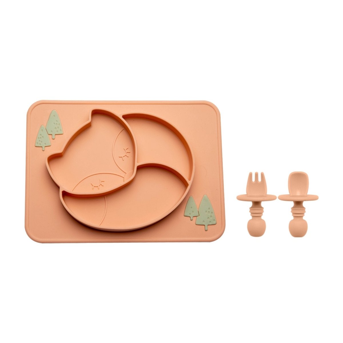 Assiette de Dîner en Silicone pour Bébé - bébémerveille